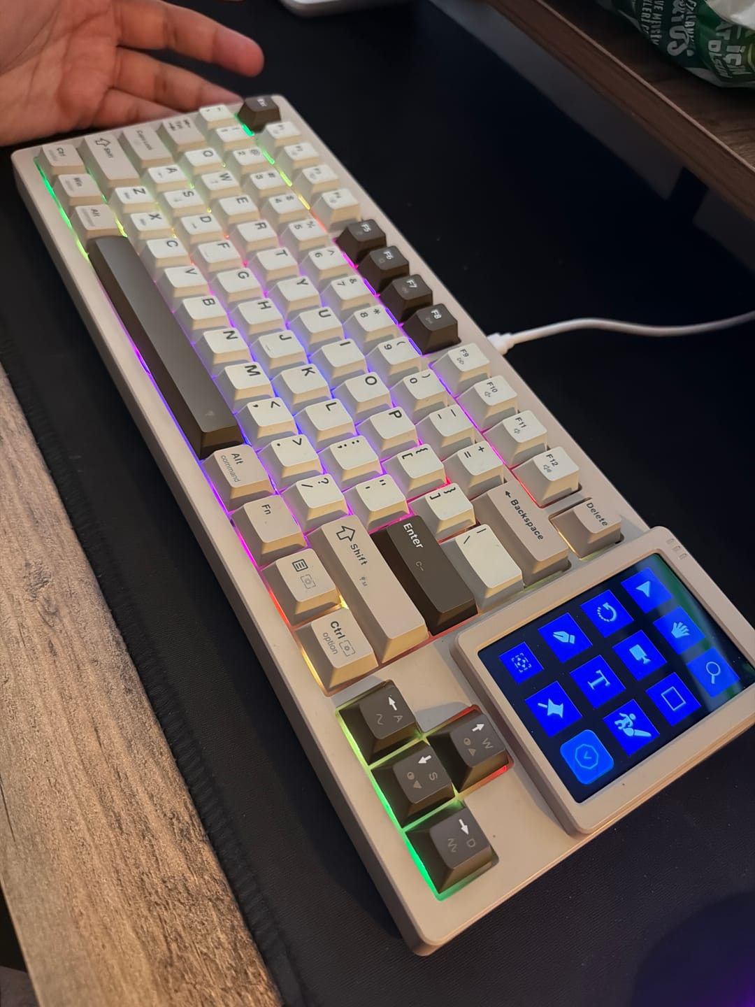 Customer photo review of Womier DUO87 Mekanik Klavye