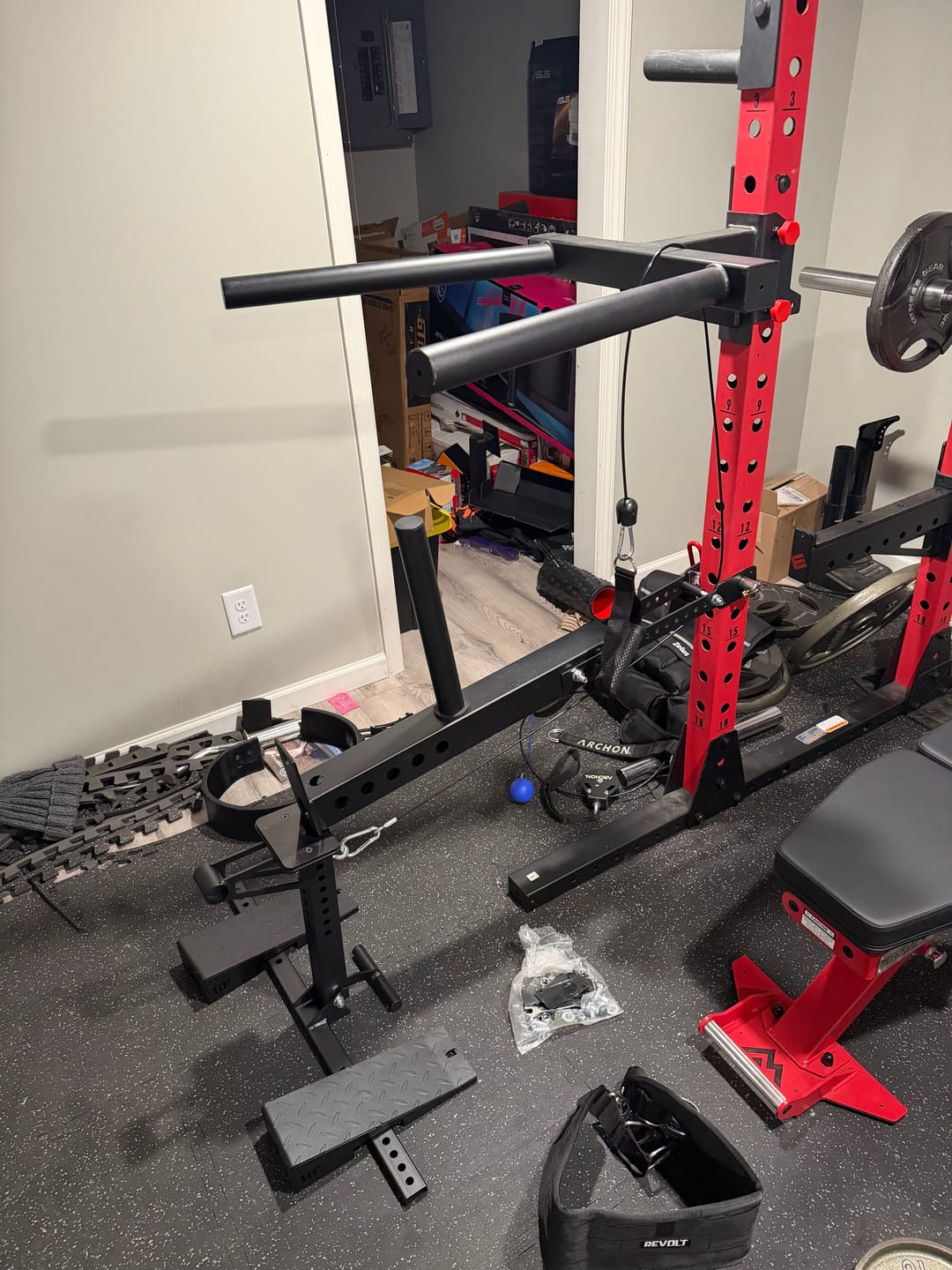 Customer photo review of Revolt Belt Squat 2.0 (Free Belt Included)