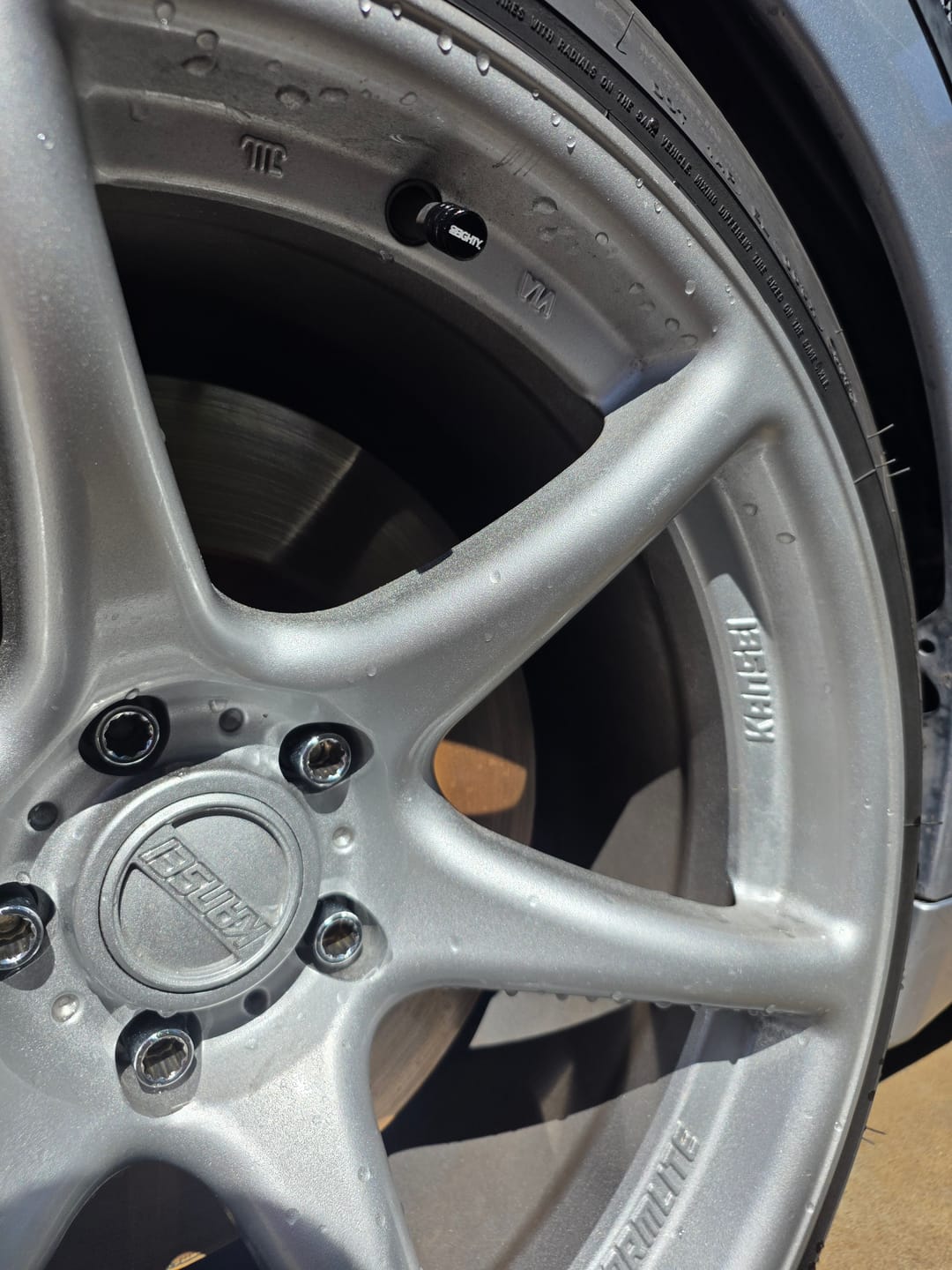 Customer photo review of 80Eighty® Valve Stem Caps