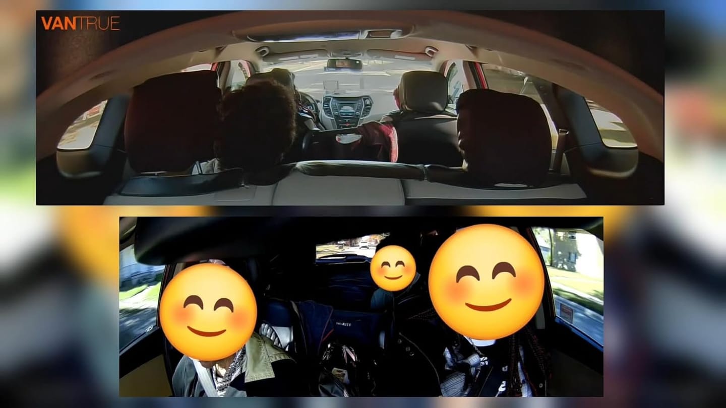Customer photo review of BOLTHUT™ 4-Channel Dash Cam — 360° Front, Rear & Cabin, Night Vision