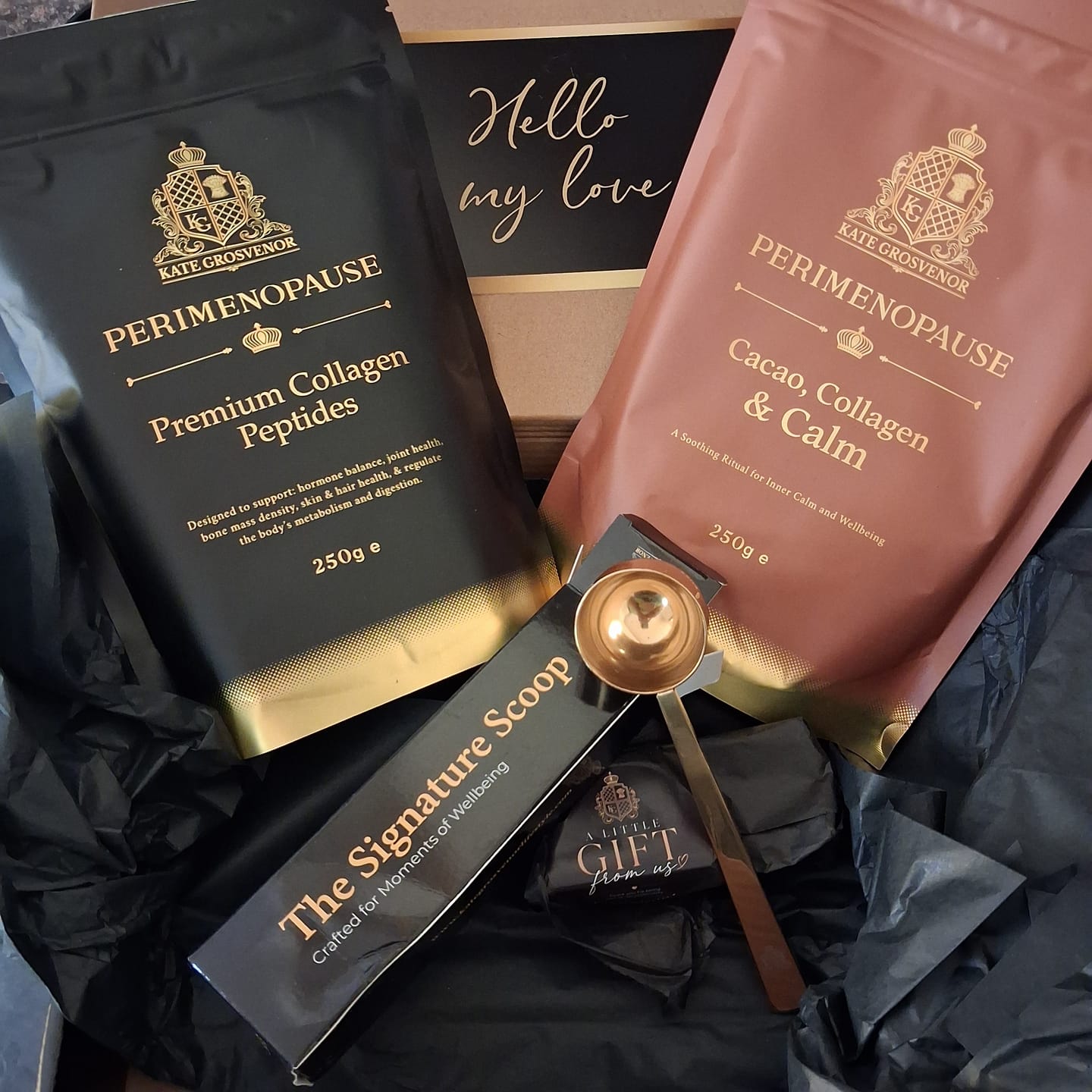 Customer photo review of Perimenopause Cacao, Collagen & Calm
