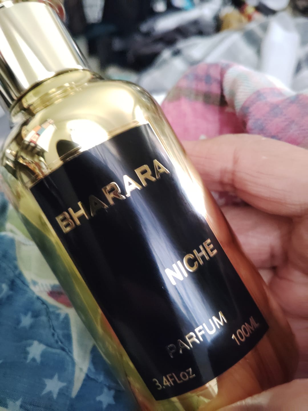 Customer photo review of Bharara Niche Parfum Spray for Unisex 3.4 Oz / 100 ml