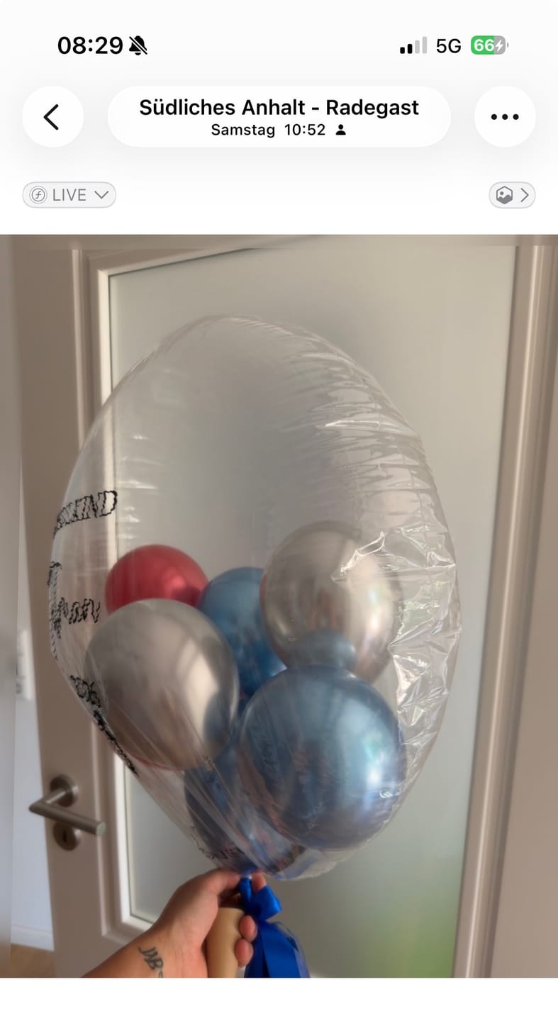 Customer photo review of BALLOONIZER - Ballon Konfigurator