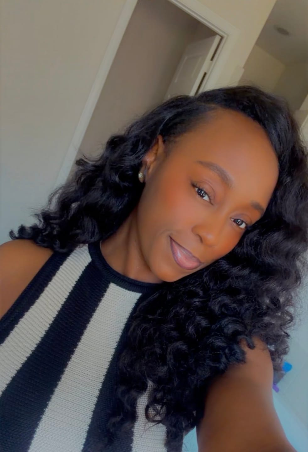 Customer photo review of Lotus Curl (coarse)