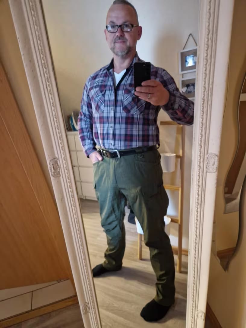 Customer photo review of Ultraflex Waterproof Utility Trousers