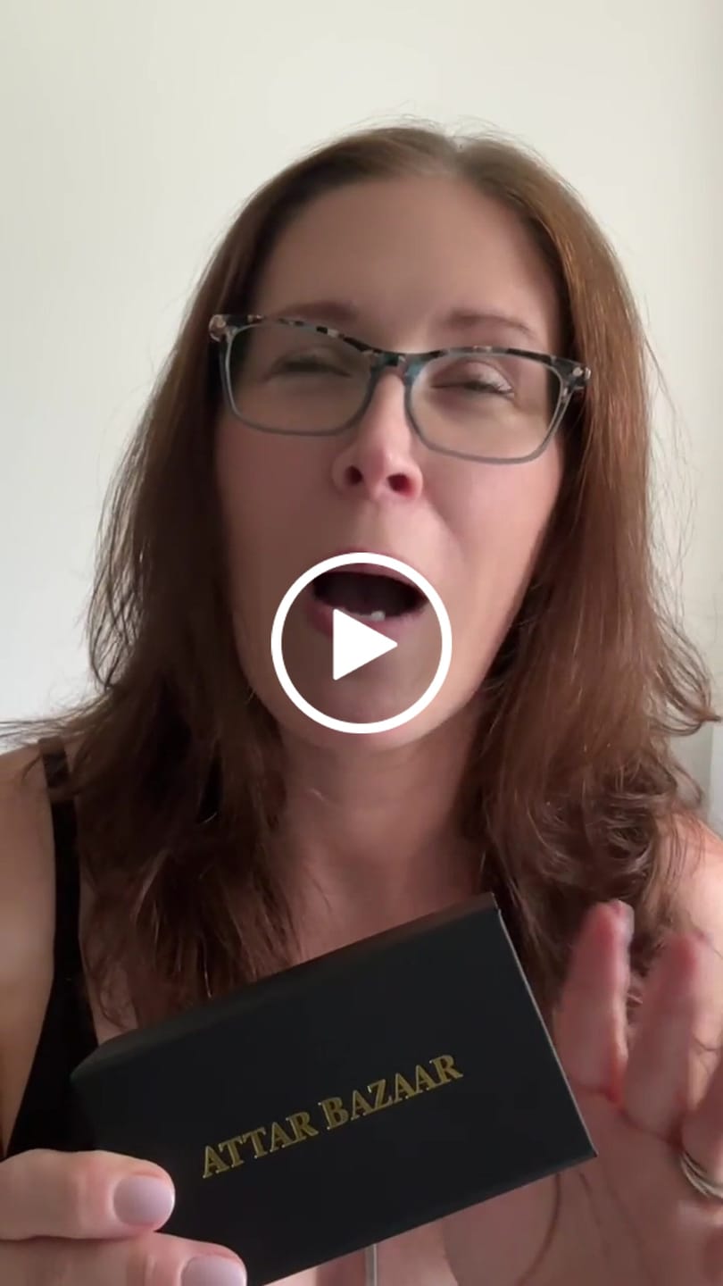 Customer video review of Amber Oud Wood