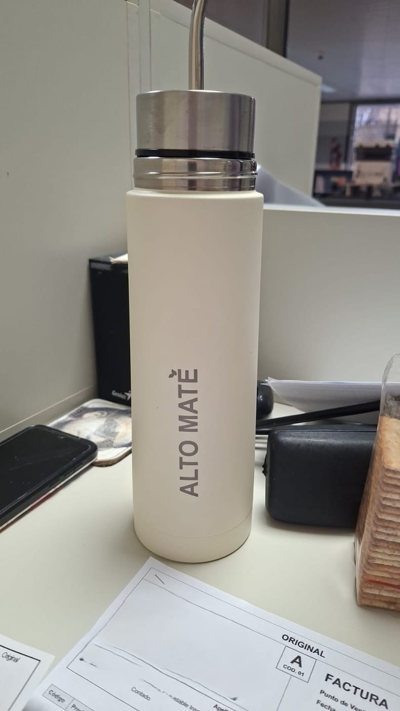 Customer photo review of ALTO MATE® - Acero Inoxidable