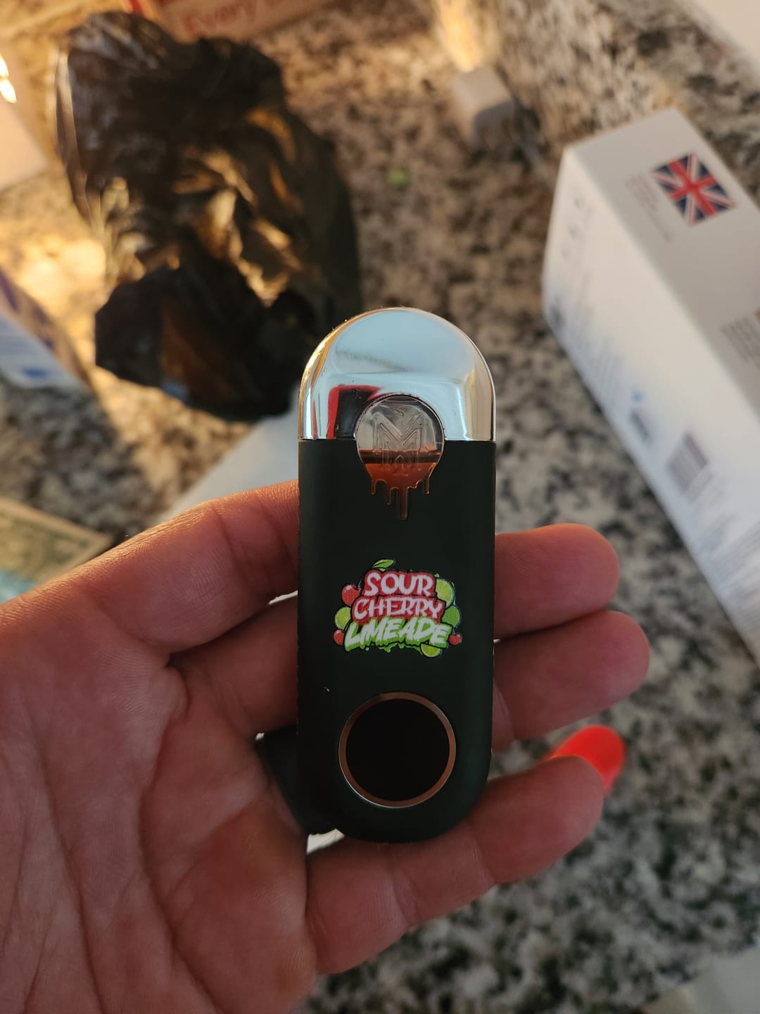Customer photo review of MUHA Meds - 3.5g Live Resin Vape