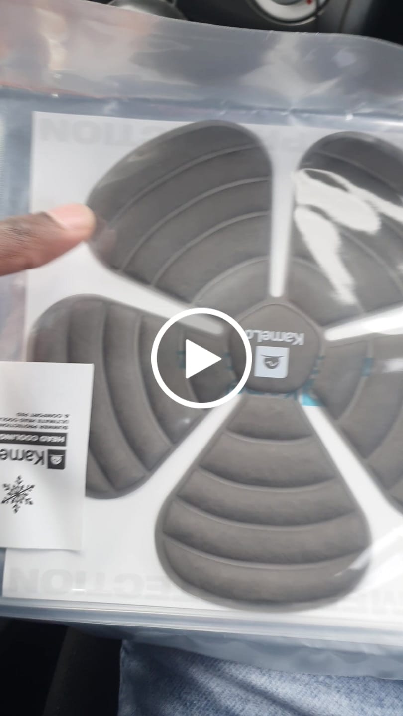 Customer video review of KameLo Summer Head Cooling Pad KC Certified | COOLING PAD