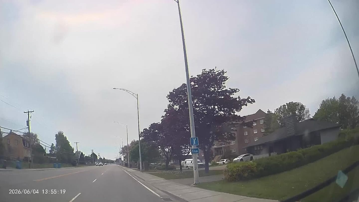 Customer photo review of BOLTHUT™ 4-Channel Dash Cam — 360° Front, Rear & Cabin, Night Vision
