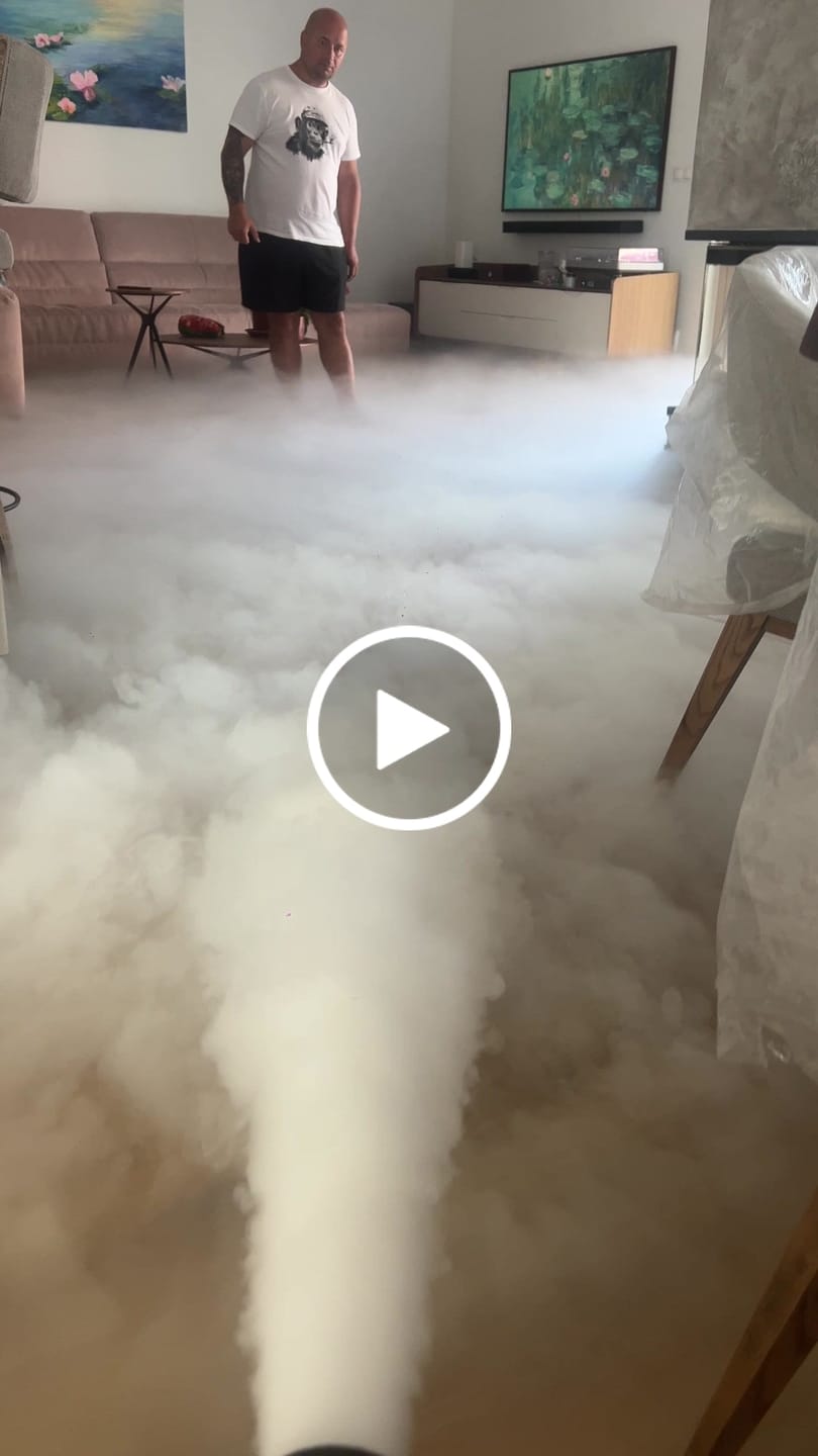 Customer video review of MOKA SFX MK-F13 3500W Low Lying Dry Ice Fog Machine