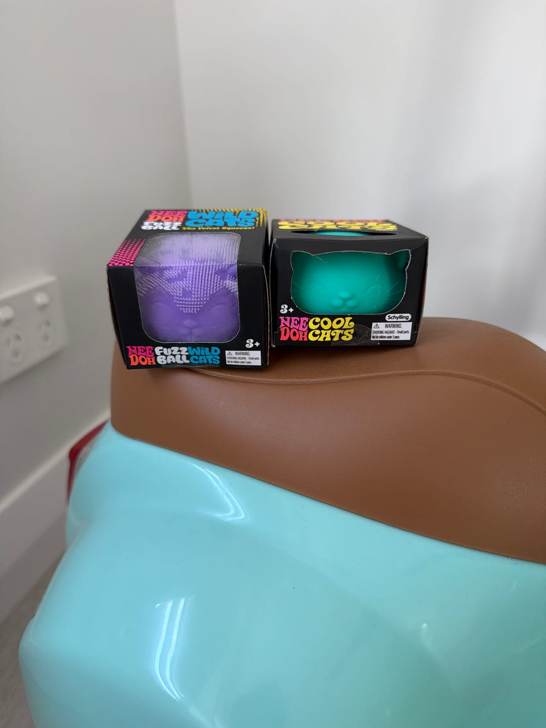 Customer photo review of Schylling – Cool Cats Nee Doh