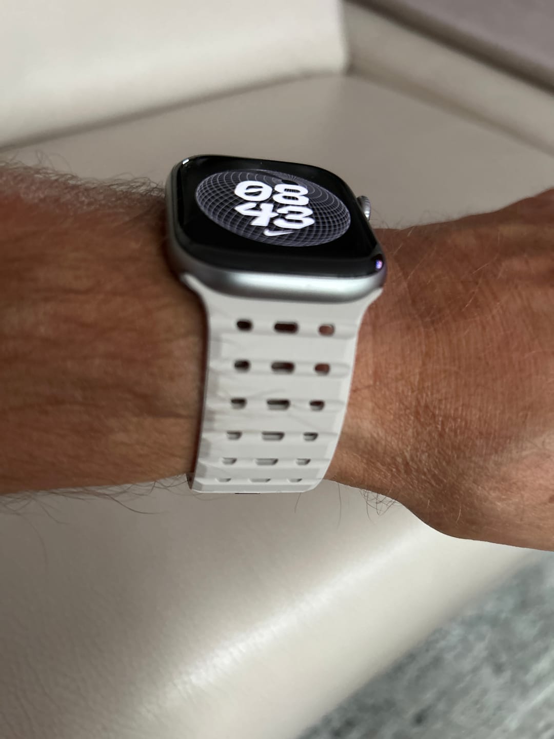 Customer photo review of arktisband Apple Watch Silikonarmband "Nova"