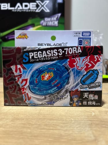Customer photo review of [Pre-Order] Takara Tomy Beyblade X BX-00 Starter Storm Pegasus 3-70RA