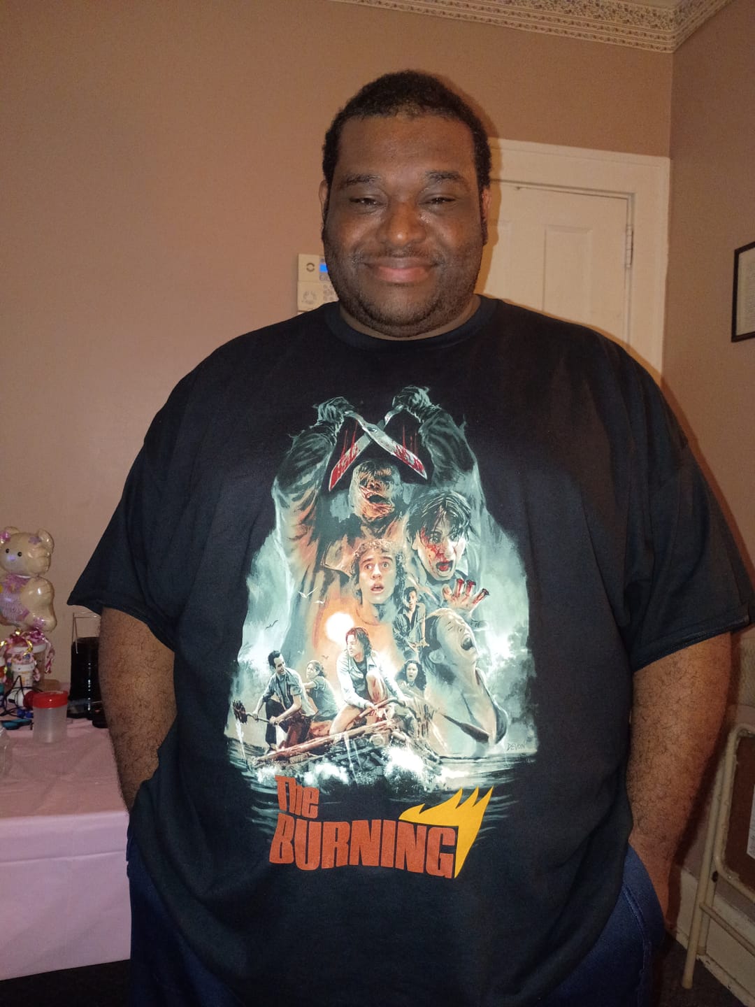 Customer photo review of THE BURNING: CROPSY'S REVENGE - T-SHIRT