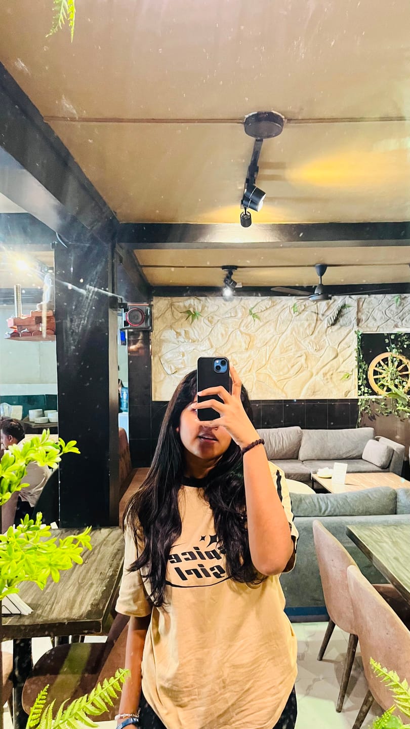 Customer photo review of Spice Girl Beige Oversize T Shirt