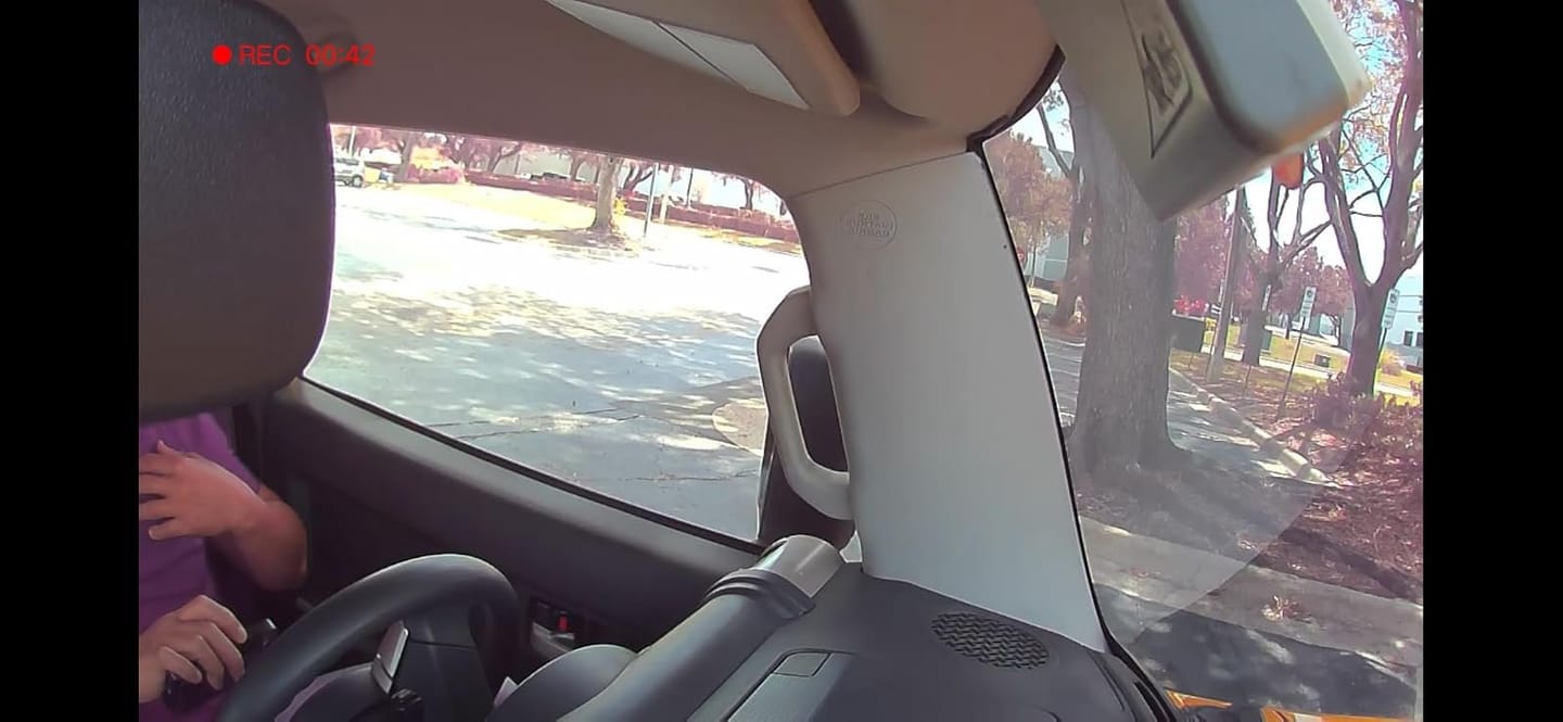 Customer photo review of BOLTHUT™ 4-Channel Dash Cam — 360° Front, Rear & Cabin, Night Vision