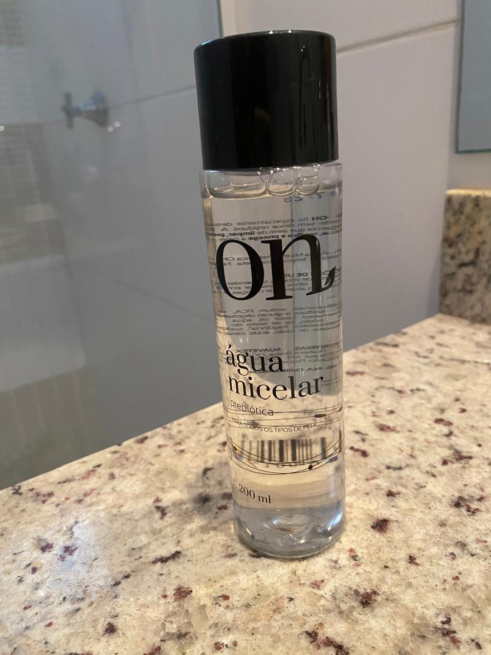 Customer photo review of Água Micelar Prebiótica ON 200 ml