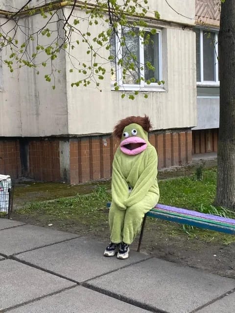 Customer photo review of MonsterNap™ – Pijama Monstruo Bocón de Una Pieza | Viral en TikTok | Adultos y Niños