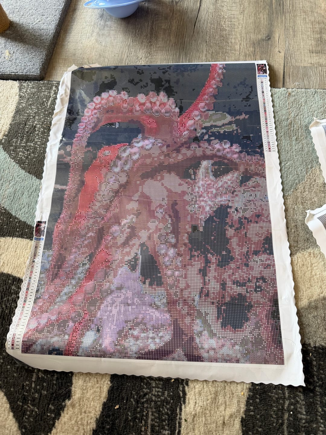 Customer photo review of Custom Diamond Painting