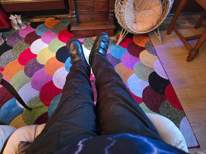 Customer photo review of Ultraflex Waterproof Utility Trousers