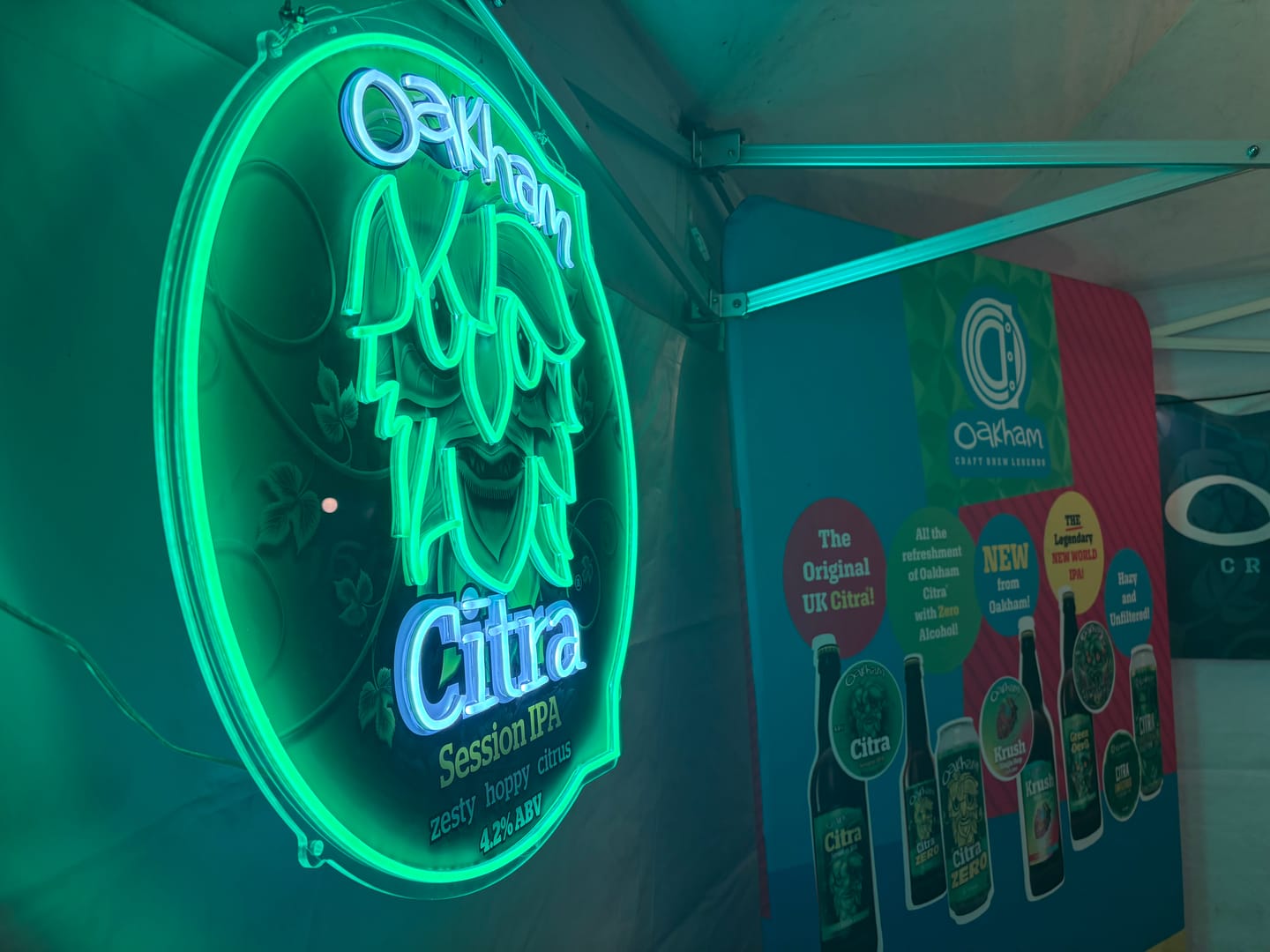 Customer photo review of CITRA | LED Neon Sign