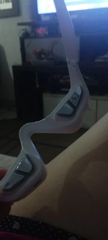 Customer photo review of Puffy Eye Massager Glasses