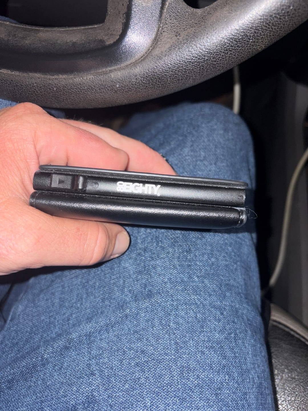 Customer photo review of 80Eighty® Onyx Wallet