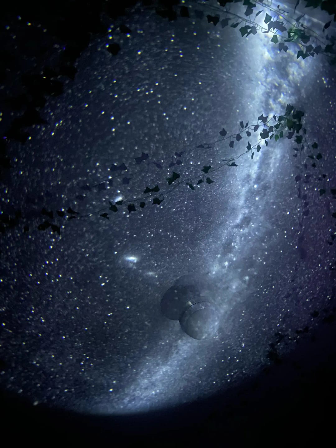 Customer photo review of Starry Sky Galaxy Projector