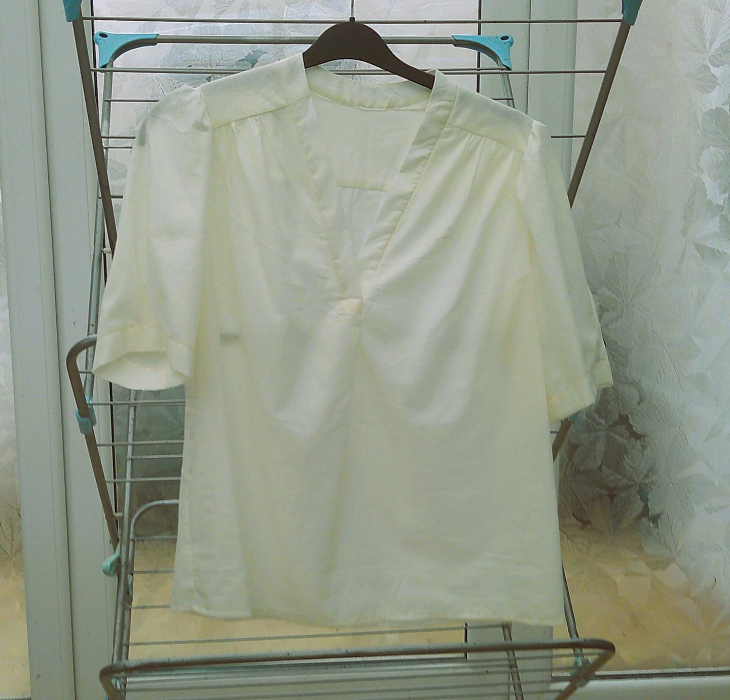 Customer photo review of Plain 100% Cotton Lawn Fabric