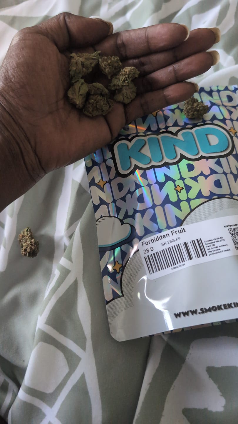 Customer photo review of Forbidden Fruit - 28 Grams - Indica