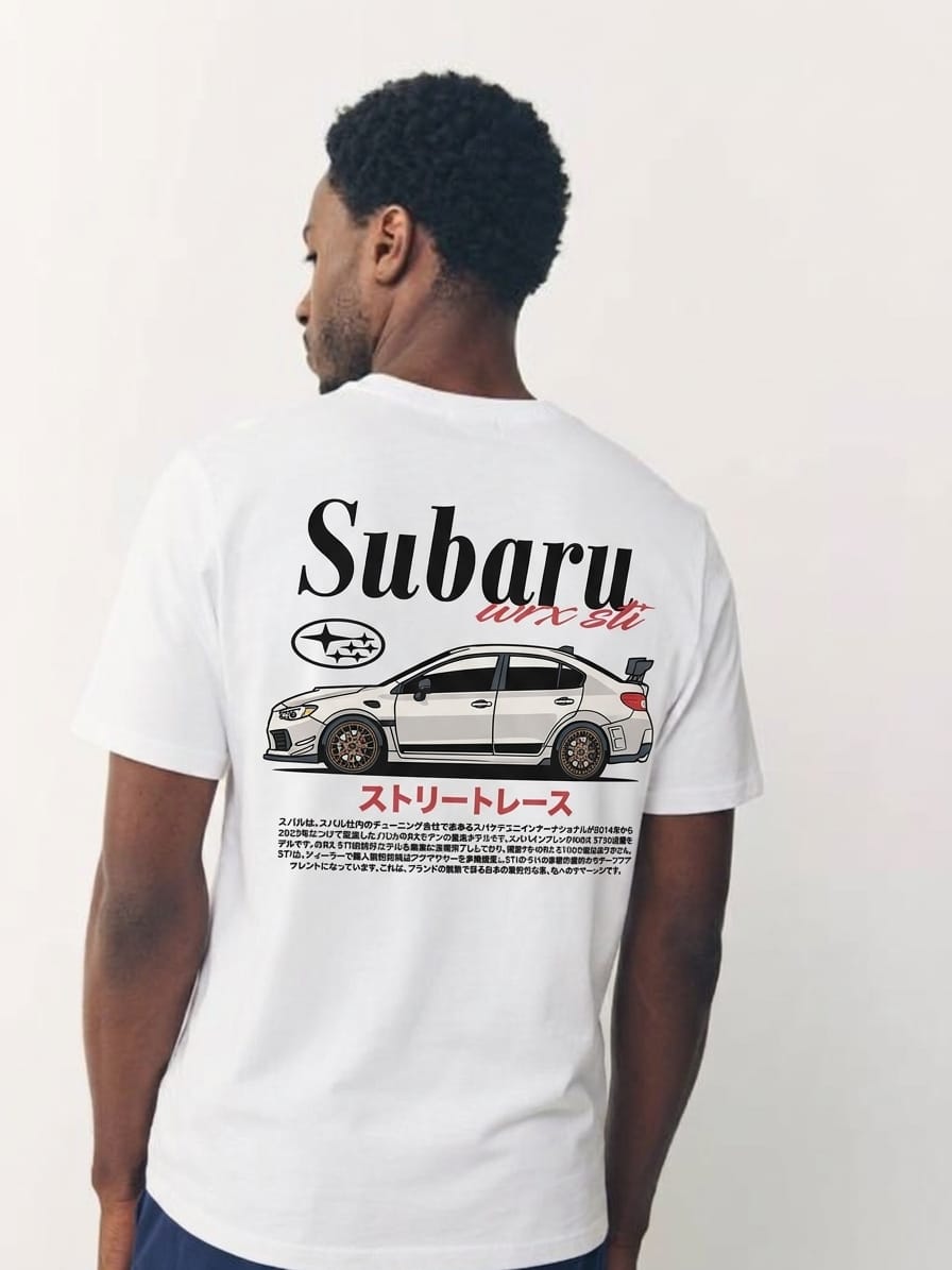 Customer photo review of Subaru WRX STI T-Shirt