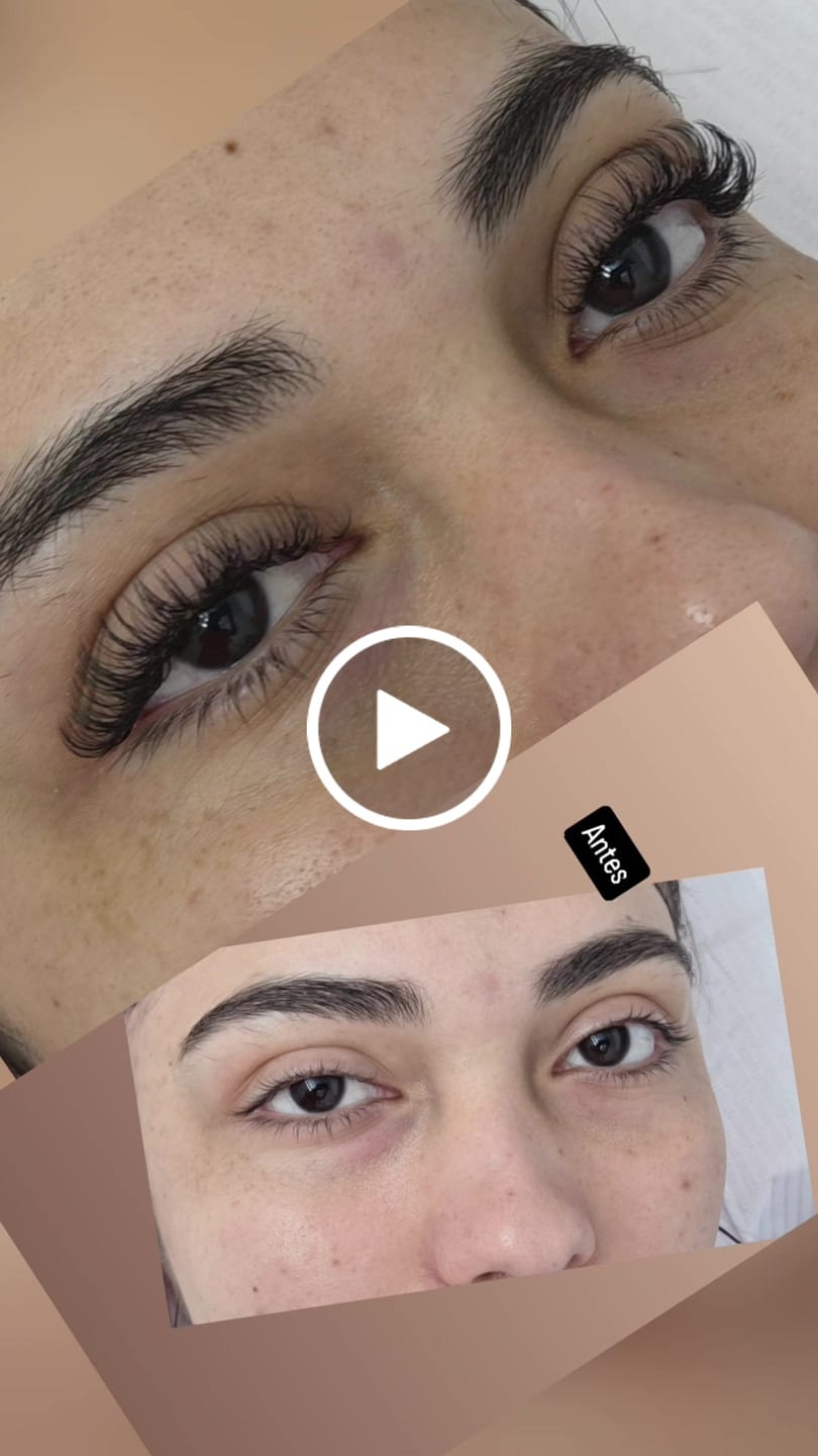 Customer video review of U Shape Lashes