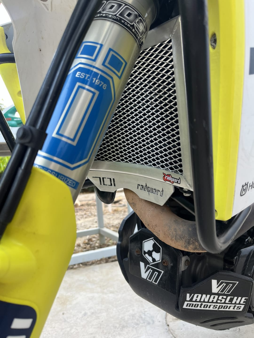 Customer photo review of Husqvarna 701 Supermoto / Enduro / LR 2015-2025 Radiator Guard
