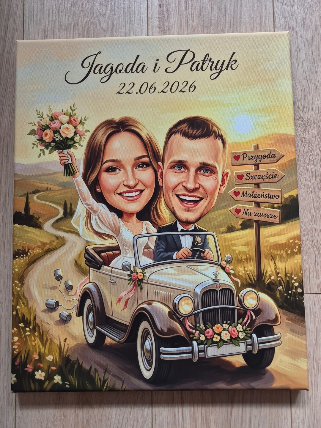Customer photo review of Para Młoda #1 - Karykatura ze zdjęcia