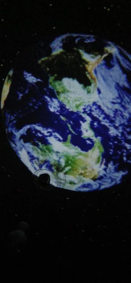Customer photo review of Starry Sky Galaxy Projector