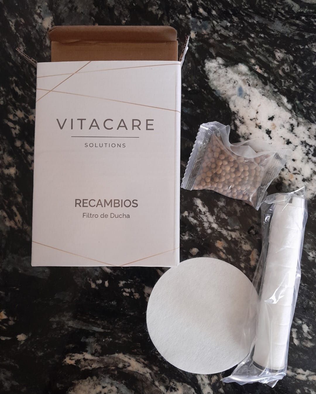 Customer photo review of Recambios filtro de ducha