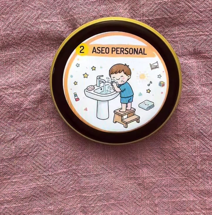 Customer photo review of Picti ® Pictogramas visuales para peques