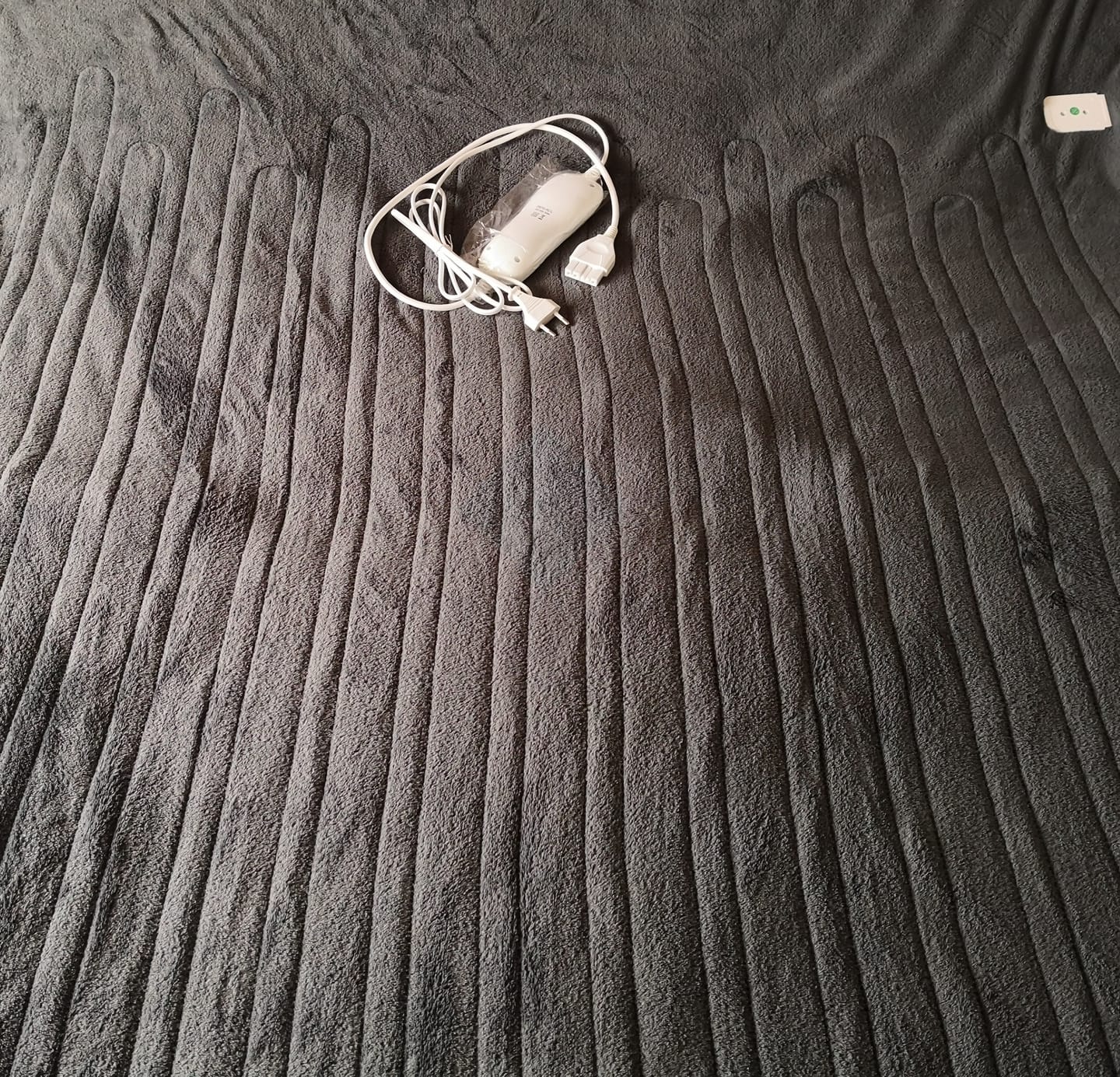 Customer photo review of Manta térmica eléctrica