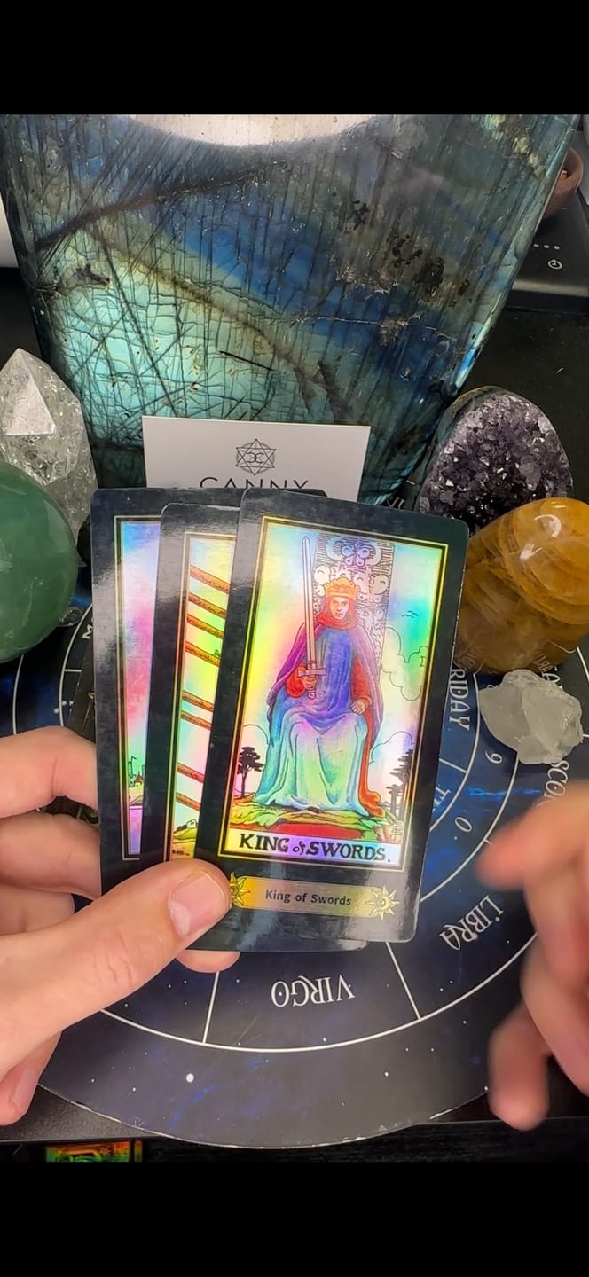 Customer photo review of 3 Card Tarot reading