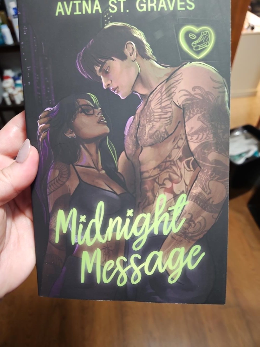 Customer photo review of smut slut book club subscription