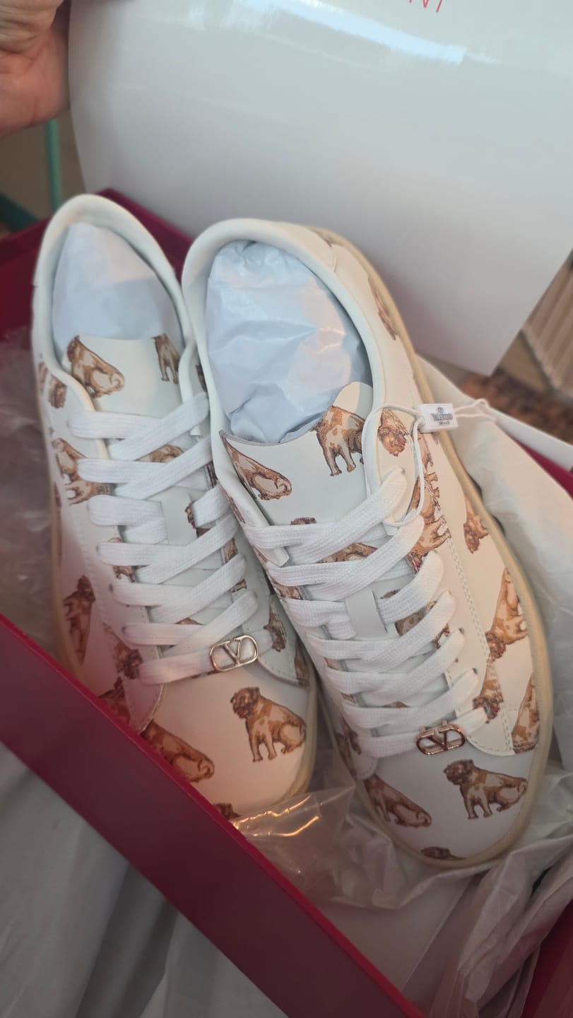 Customer photo review of VT 25S  Casual Sneakers  White Yellow Cowhide 563089