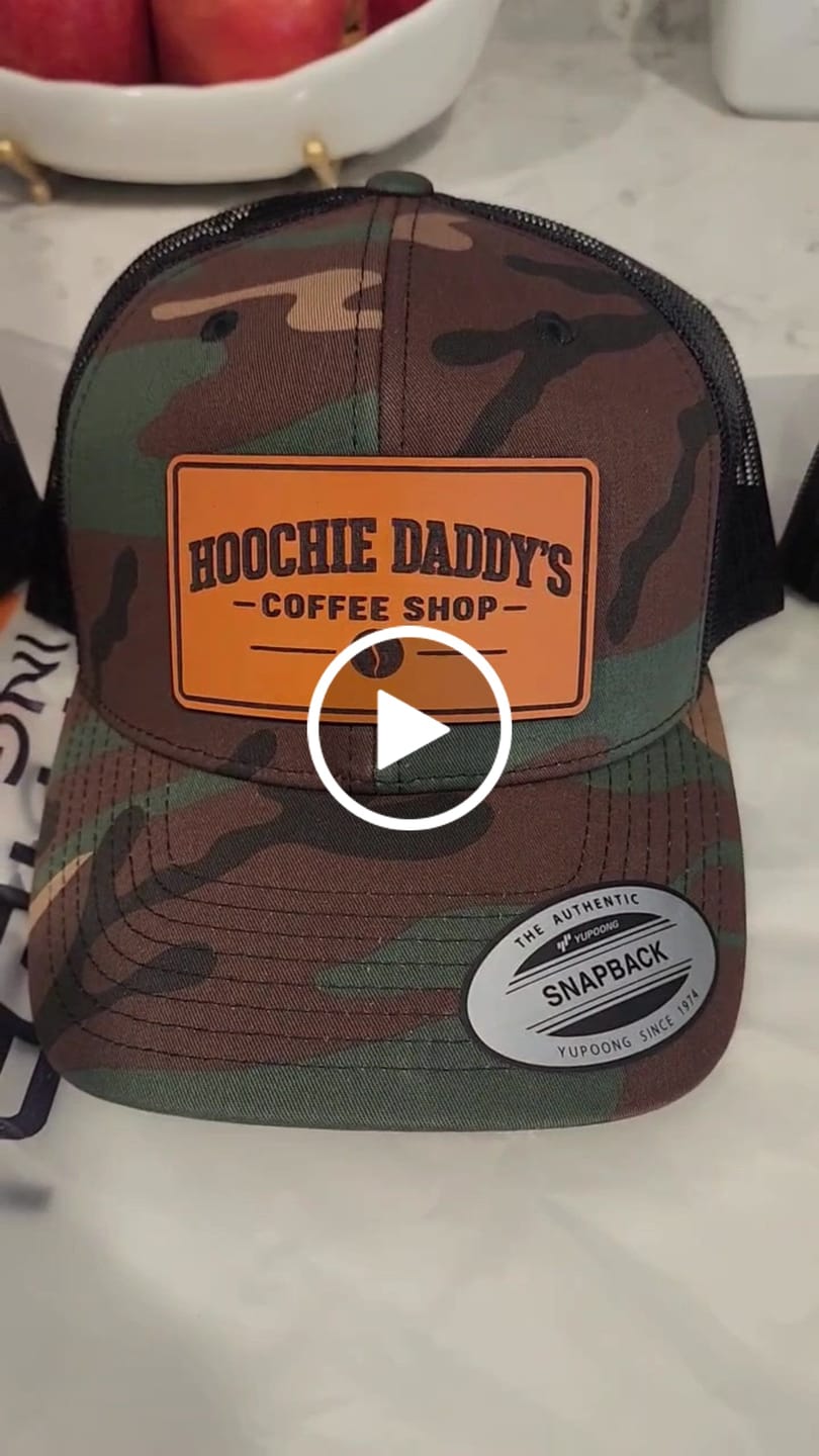 Customer video review of Premium Custom Leather Patch Hats (Wholesale)