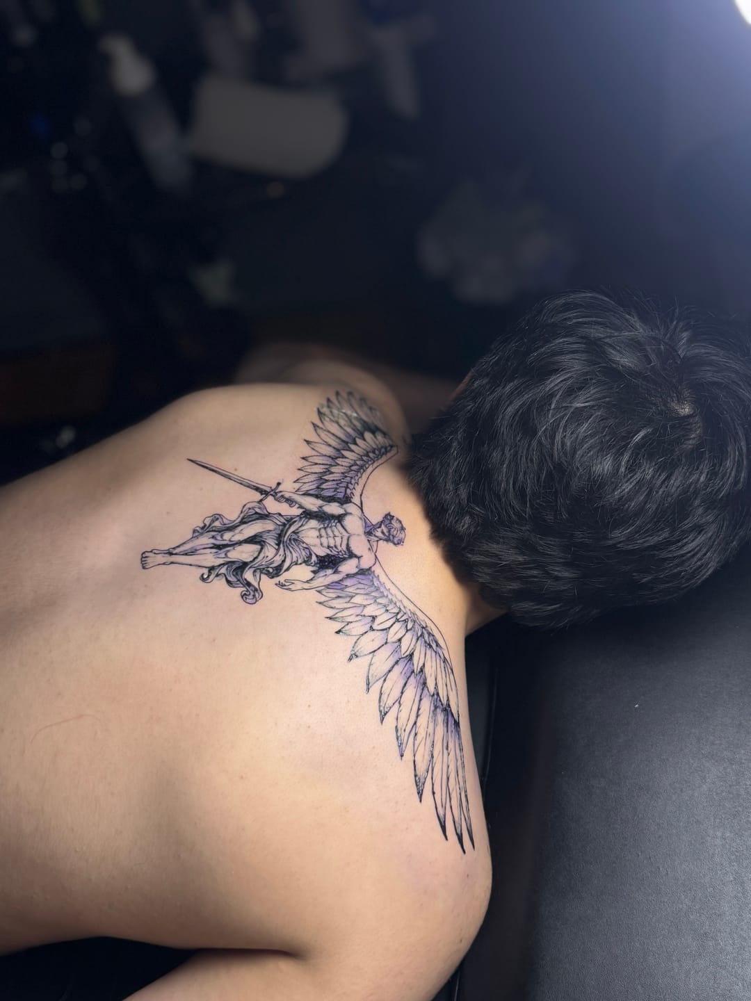 Customer photo review of 1 oz. Bottle of Fresh Jagua tattoo Gel