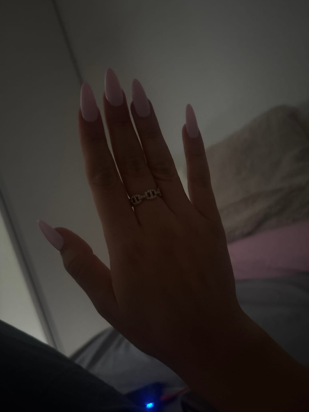 Customer photo review of Pave Flow Deluxe Ring 14K Vergoldet