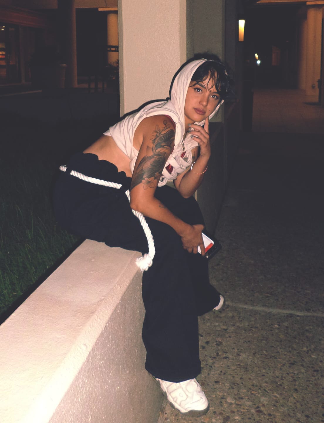 Customer photo review of Aelfric Eden Super Baggy Barrel Sweatpants