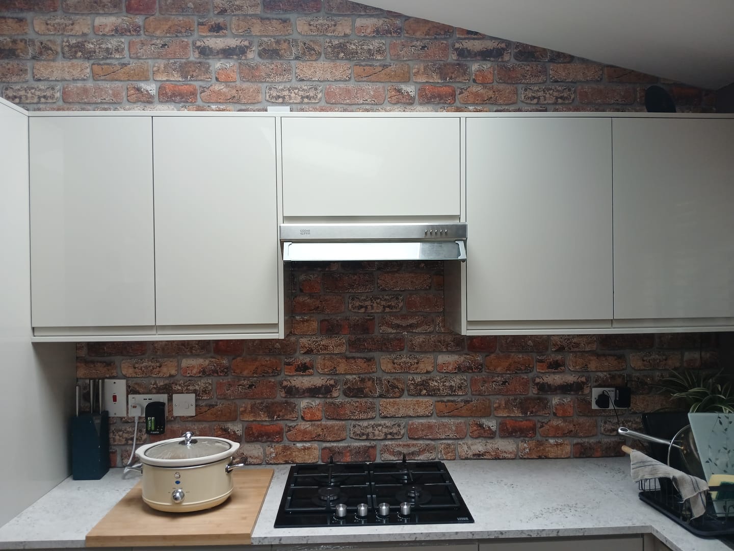 Customer photo review of Rustic Weathered Brown | Brick Effect | TAS-615
