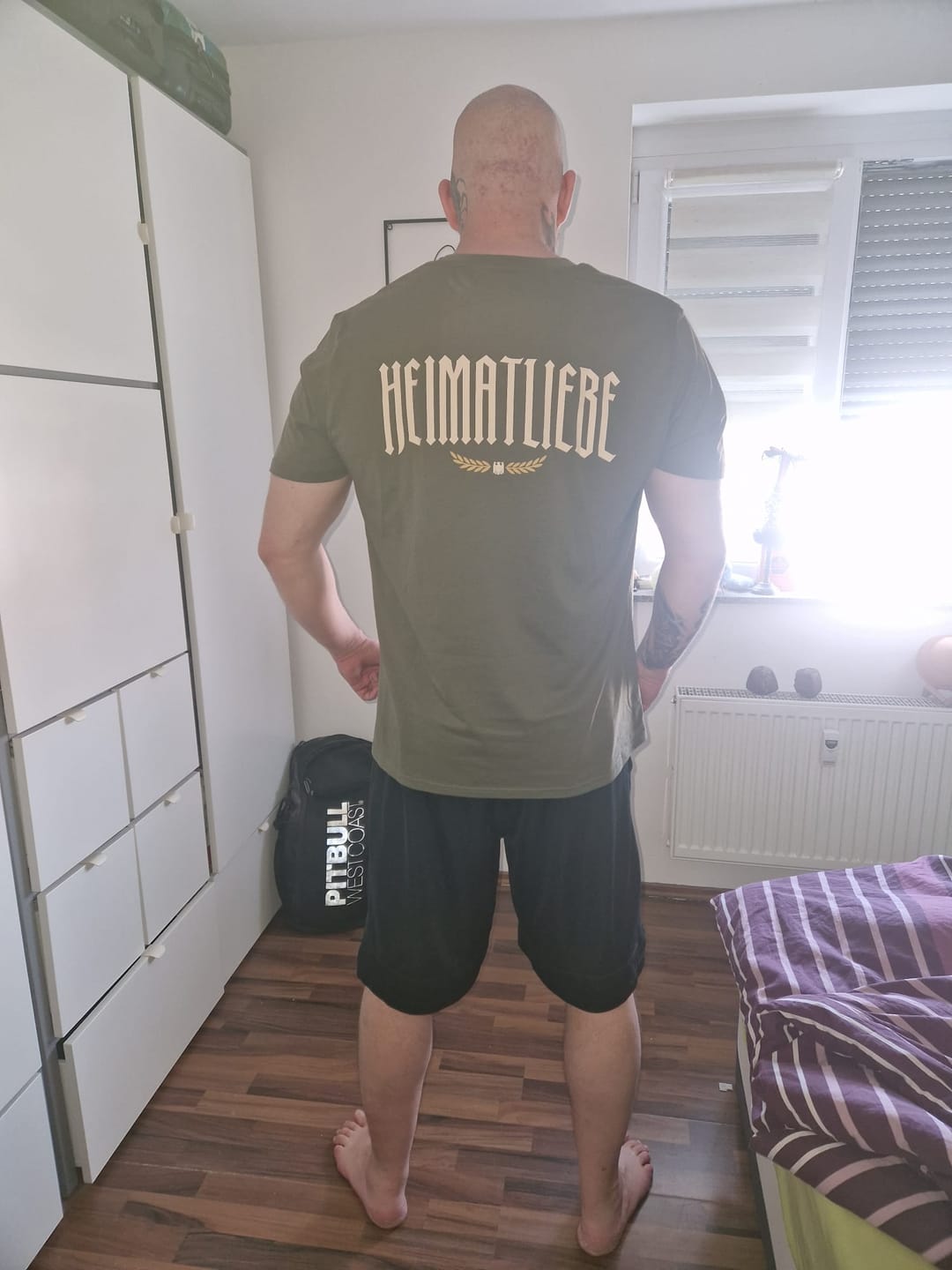 Customer photo review of Heimatliebe Statement - Shirt - Khaki