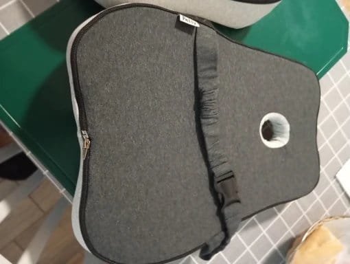 Customer photo review of BOLTHUT™ Memory Foam Seat Cushion — Tailbone & Posture Relief