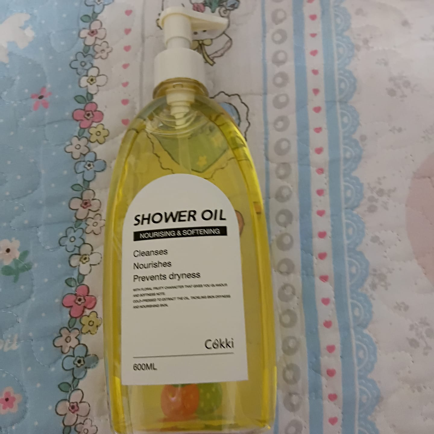 Customer photo review of Shower Oil 600ml